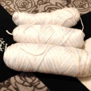 Lot of hospital color baby blanket yarn